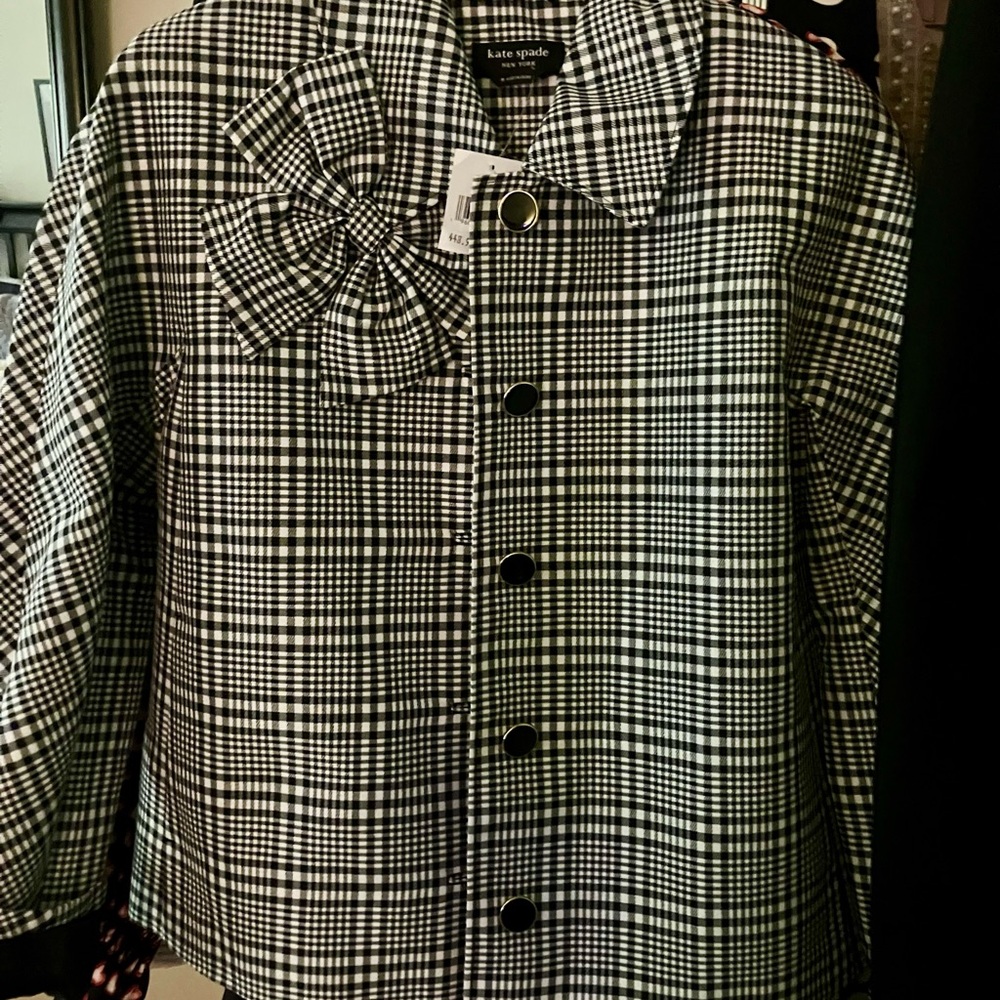 kate spade - $448 Dorothy Swing Coat, Size Medium SOLD OUT ONLINE AND IN STORES - Picture 4 of 7